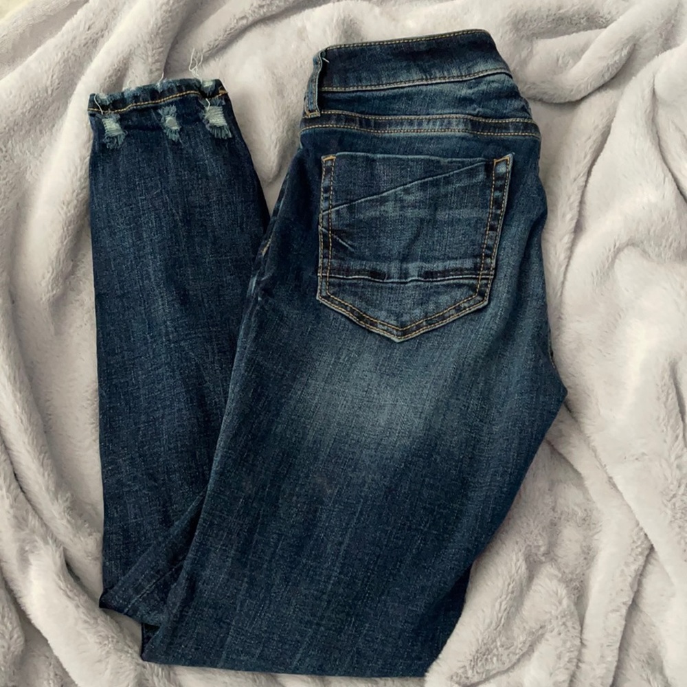 BKE Stella Low Rise Ankle Skinny Jeans